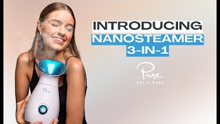 Pure Daily Care NanoSteamer 3-in-1 Ionic Facial Steamer