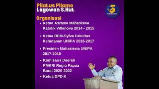 MANTAN PRESMA UNIPA, PILATUS P. LAGOWAN S.HUT,CALON ANGGOTA DPRD KABUPATEN MANOKWARI MENUJU 2024🔥🙏🤝💪