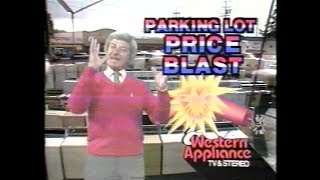 Western Appliance TV & Stereo 80s Commercial (1985)