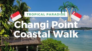 A slice of tropical PARADISE in Singapore- Changi point coastal walk