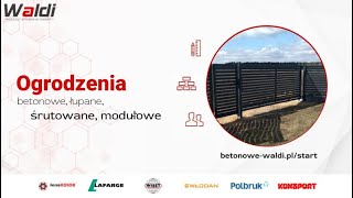 Ogrodzenia betonowe Prusinowice Waldi