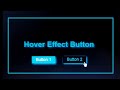Create Amazing Hover Effect Button Using HTML and CSS