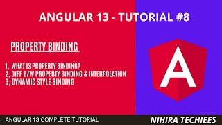 Property binding in angular | diff b/w interpolation & property binding | angular 13 tutorial #10