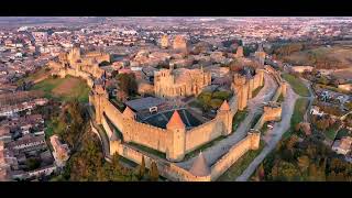 Carcassonne - drone 4K