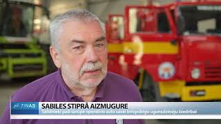 ReTV: Sabilnieki paši sarūpē operatīvo auto savai brīvprātīgo ugunsdzēsēju biedrībai