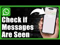 How To Check If WhatsApp Messages Are Seen Or Not