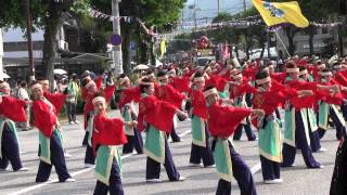 高知よさこい祭り2012　一日目　梅ノ辻　RHKくろしお