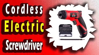 Best Cordless Electric Screwdriver