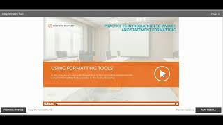Practice CS Introduction to Invoice and Statement Formatting