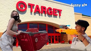 WE DID THE TARGET CHALLENGE | Couples edition*