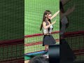 ❤️白衣黑裙的可愛小映❤️ cheerleader 美女 小龍女 味全龍 baseball 可愛い