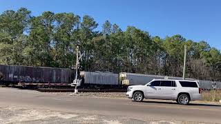 Chessie car on CSX M603 through Callahan 1/26/2025 2:06 PM