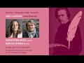 LiedBÜHNE | Lieder von Franz Schubert | Christiane Karg (soprano) & Gerold Huber (piano)