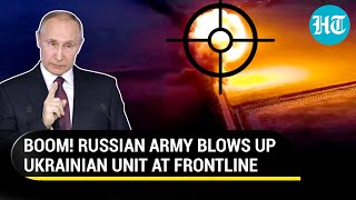 Russia's Precision Strike Obliterates Ukrainian Ammo Depot Within Seconds in Kupyansk | Watch
