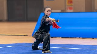 女子刀术  第5名 崔烨彤 贵州 18.430分 2023年全国武术套路冠军赛 2023 National Wushu Routine Championship