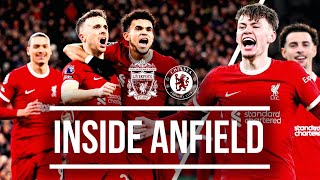 Best View Of Emphatic Premier League Win | Inside Anfield | Liverpool 4-1 Chelse
