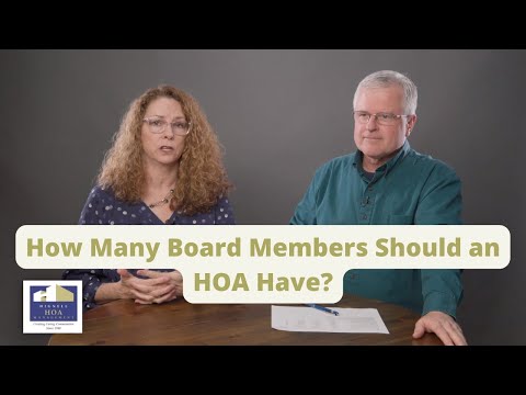 How many board members should your HOA have in Florida?