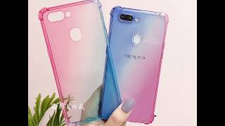 OPPO 系列 雙色漸變四角加固防摔手機殼(六色)【RCOPPO223】