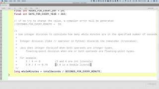 APCSA Classes 02.08 Integer Division and Modulo Operators