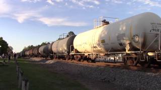 Csx Northbound Manifest with DPU at Folkston railwatch 2016