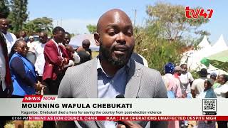 Mourning Wafula chebukati