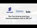 NB-IoT: The First End-to-End Data Communications Call on Narrow Band IoT