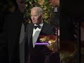 Joe Biden tears up as wife pays tribute to his career