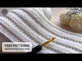 SUPER EASY Crochet Pattern for Beginners! 👍 ⚡️Crochet Stitch for Baby Blanket, Bag & Scarf