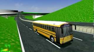 mm2 tour (904) Thomas Saf-T-Liner HDX 2002 School bus in Friction Valley City 校車