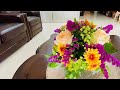 # flower arrangement for the coffee table