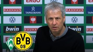 "Unsere erste Halbzeit war nicht gut" | Pressekonferenz nach SV Werder Bremen - BVB | 3:2