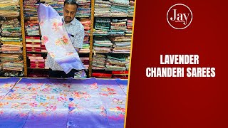 Lavender Chanderi Saree | 22.01.2025 | Jay by Sri Kumaran Silks Salem