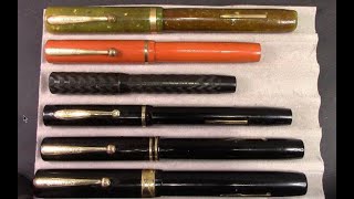 Vintage Sheaffer Radite 1920s Fountain Pens