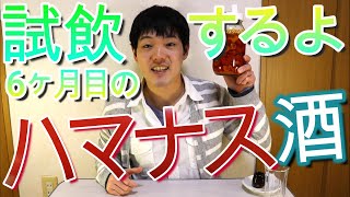 6ヶ月目のハマナス酒を試飲しました!!