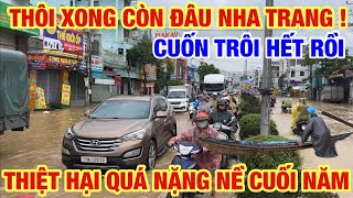 At the end of the year, people in Nha Trang suffered heavy losses and their property was swept away.
