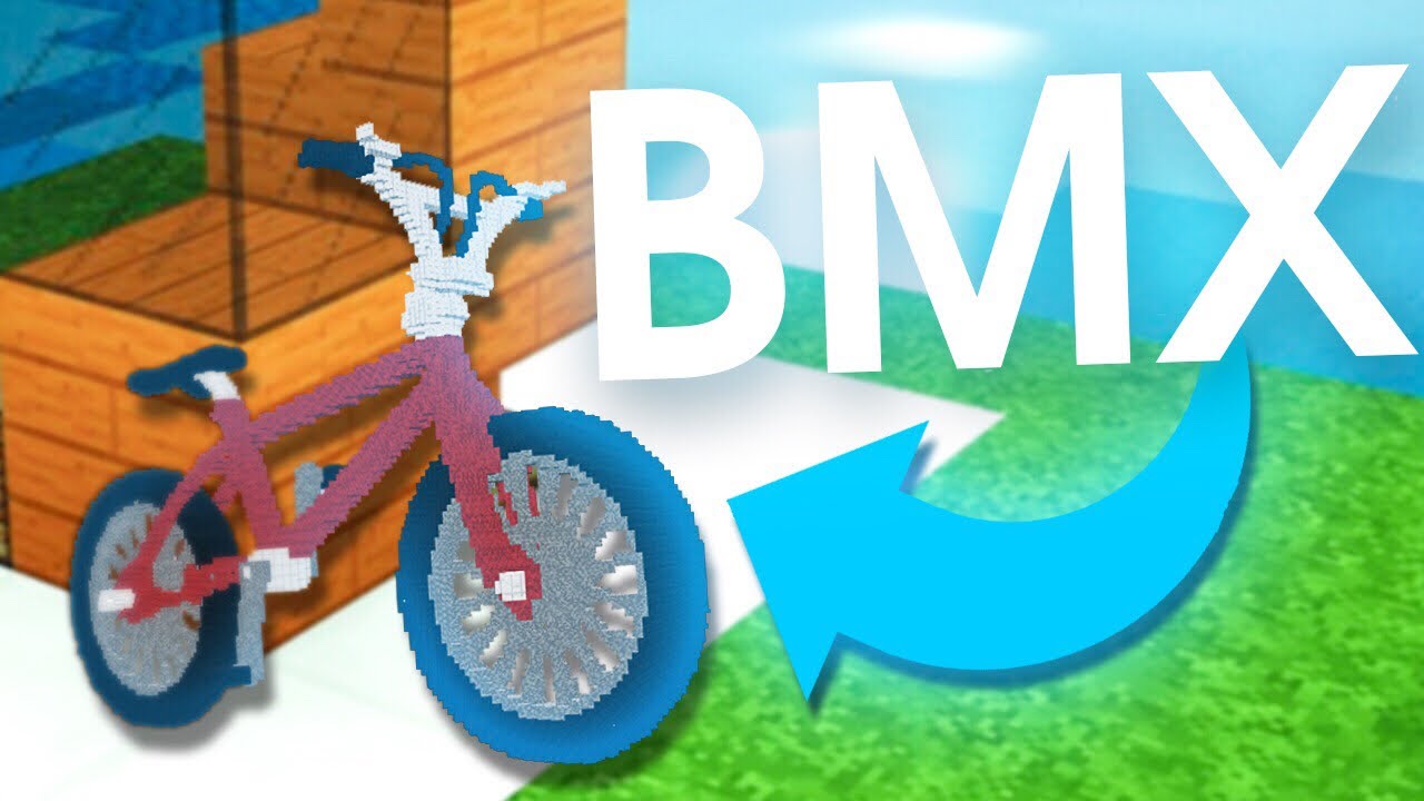 BMX Que FUNCIONA EN MINECRAFT - YouTube