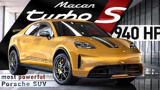 2025 Porsche Macan EV Turbo S - Most Powerful Electric Macan