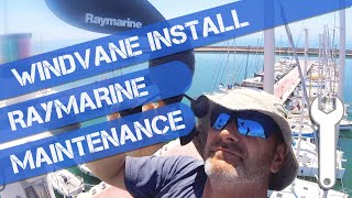 Raymarine NMEA2000 Mast Head, Wind Vane Transducer Install From the Raymarine T70216 Pack - pt02