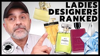 FAVORITE FEMININE DESIGNER FRAGRANCES RANKED | TOP 22 FEMININE DESIGNER PERFUMES