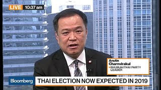 Thai Election Now Expected in 2019