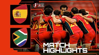 Spain beat SA for the FIRST TIME EVER! | HSBC Singapore Rugby Sevens 2023