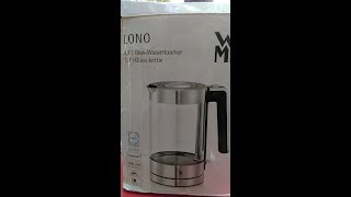 WMF Lono 1.7L review with 1 liter of water