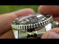 seiko ssk003 gmt automatic wristshot show off strap u0026 buckle macro illumination bezzel