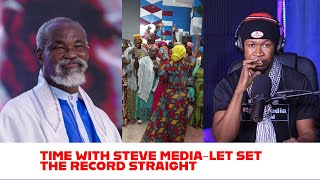 BREAK- Time with Steve Media-Let set the record straight