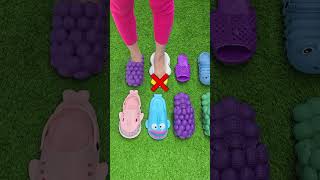 Choose a pair of slippers 🐟🐠 Grape  sandals  🍇🍇🍇 #slippers #shortstrending #viralvideo