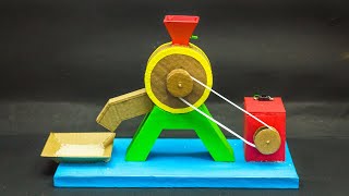 Middle School Science Projects | Rice Mill Working Model