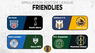 Simulation Soccer League | Season 19 | Minor League | Friendlies Day 1