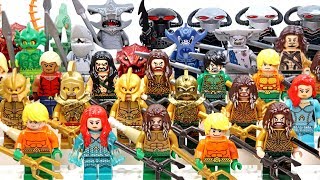 LEGO Aquaman King of Atlantis Seven Kingdoms Trench Creatures  Minifigure Collection