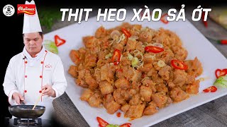 Cách làm Thịt Ba Chỉ Xào Sả ớt thơm ngon cho bữa cơm gia đình | Kỹ Năng Vào Bếp