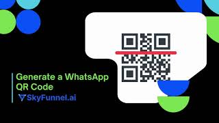 Generate a WhatsApp QR Code with Prefilled Message in Seconds! 🎯